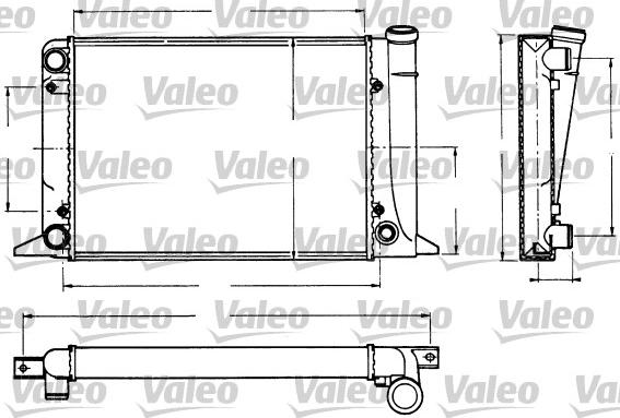 Valeo 883769 - Radiators, Motora dzesēšanas sistēma autodraugiem.lv