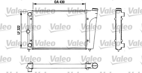 Valeo 883718 - Radiators, Motora dzesēšanas sistēma autodraugiem.lv