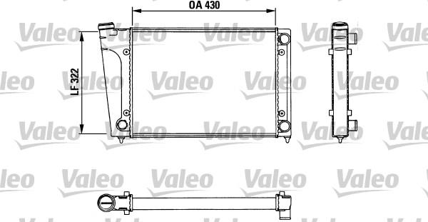 Valeo 883717 - Radiators, Motora dzesēšanas sistēma autodraugiem.lv