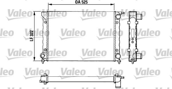 Valeo 883727 - Radiators, Motora dzesēšanas sistēma autodraugiem.lv
