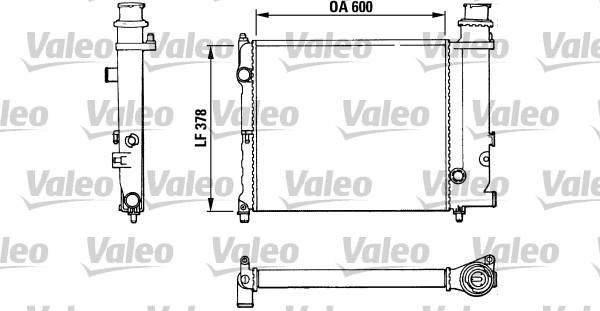 Valeo 883773 - Radiators, Motora dzesēšanas sistēma autodraugiem.lv