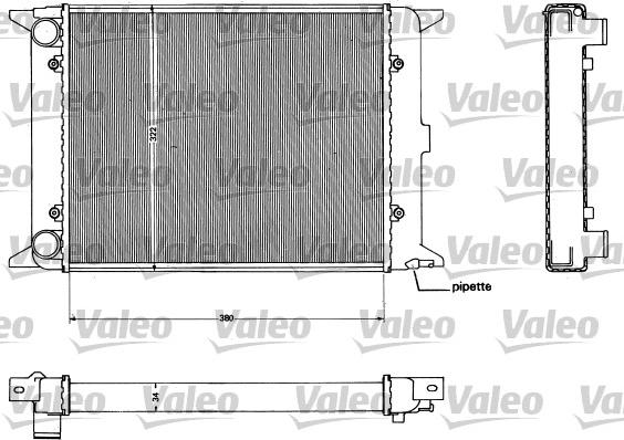 Valeo 882896 - Radiators, Motora dzesēšanas sistēma autodraugiem.lv