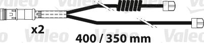 Valeo 882316 - Indikators, Bremžu uzliku nodilums autodraugiem.lv