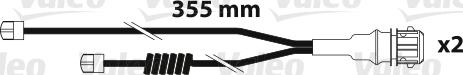 Valeo 882312 - Indikators, Bremžu uzliku nodilums autodraugiem.lv