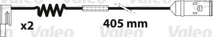 Valeo 882331 - Indikators, Bremžu uzliku nodilums autodraugiem.lv
