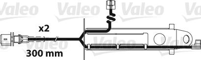 Valeo 882323 - Indikators, Bremžu uzliku nodilums autodraugiem.lv