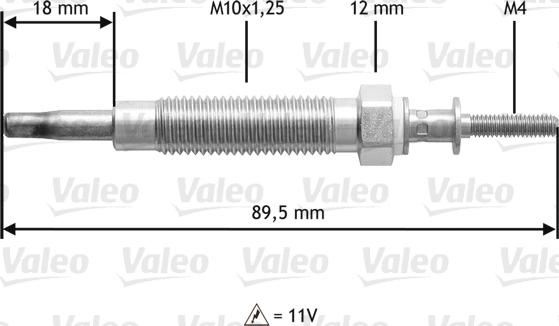 Valeo 345215 - Kvēlsvece autodraugiem.lv