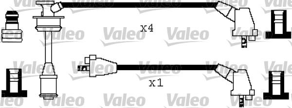 Valeo 346445 - Augstsprieguma vadu komplekts autodraugiem.lv