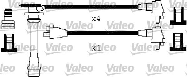 Valeo 346446 - Augstsprieguma vadu komplekts autodraugiem.lv