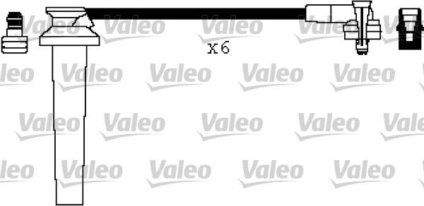 Valeo 346456 - Augstsprieguma vadu komplekts autodraugiem.lv