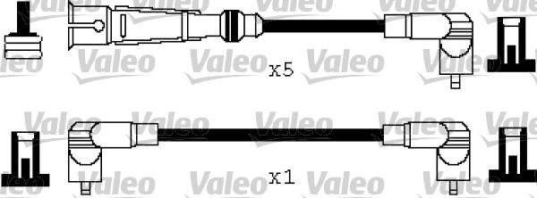 Valeo 346465 - Augstsprieguma vadu komplekts autodraugiem.lv