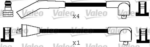 Valeo 346461 - Augstsprieguma vadu komplekts autodraugiem.lv