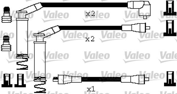 Valeo 346404 - Augstsprieguma vadu komplekts autodraugiem.lv