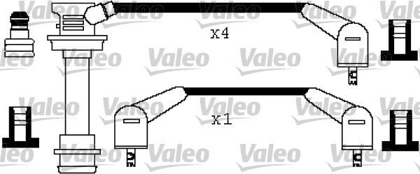 Valeo 346421 - Augstsprieguma vadu komplekts autodraugiem.lv