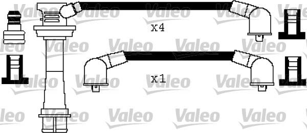 Valeo 346428 - Augstsprieguma vadu komplekts autodraugiem.lv