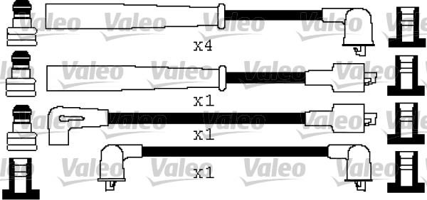 Valeo 346422 - Augstsprieguma vadu komplekts autodraugiem.lv