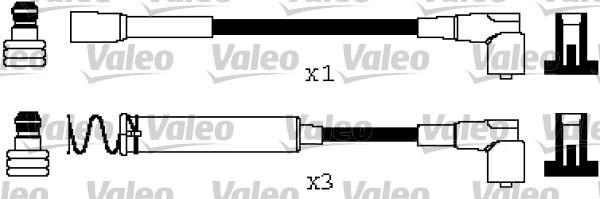 Valeo 346590 - Augstsprieguma vadu komplekts autodraugiem.lv