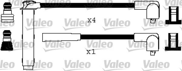 Valeo 346546 - Augstsprieguma vadu komplekts autodraugiem.lv