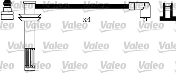 Valeo 346543 - Augstsprieguma vadu komplekts autodraugiem.lv