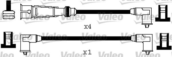 Valeo 346566 - Augstsprieguma vadu komplekts autodraugiem.lv