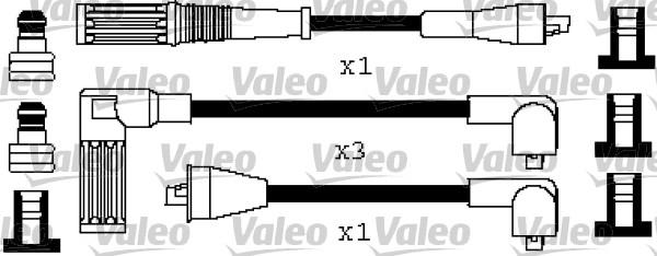 Valeo 346505 - Augstsprieguma vadu komplekts autodraugiem.lv