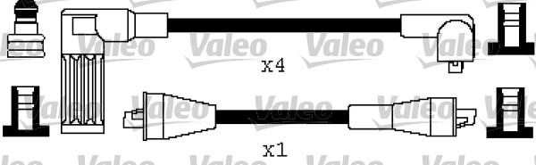 Valeo 346500 - Augstsprieguma vadu komplekts autodraugiem.lv