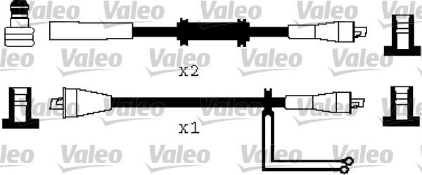 Valeo 346513 - Augstsprieguma vadu komplekts autodraugiem.lv