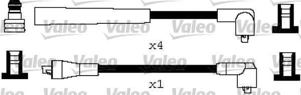 Valeo 346584 - Augstsprieguma vadu komplekts autodraugiem.lv