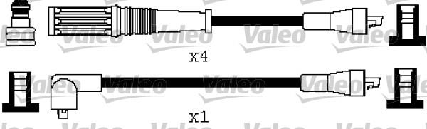Valeo 346532 - Augstsprieguma vadu komplekts autodraugiem.lv