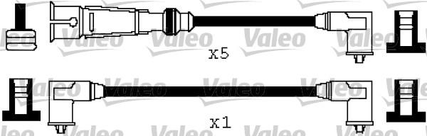 Valeo 346572 - Augstsprieguma vadu komplekts autodraugiem.lv