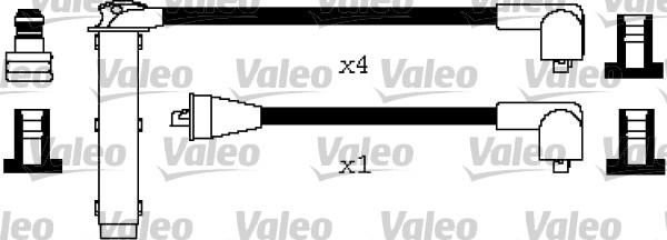 Valeo 346656 - Augstsprieguma vadu komplekts autodraugiem.lv