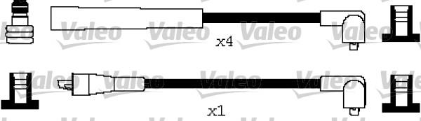 Valeo 346658 - Augstsprieguma vadu komplekts autodraugiem.lv