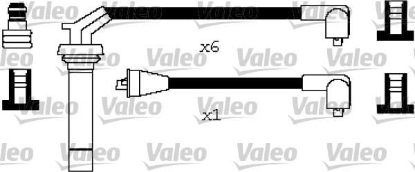 Valeo 346652 - Augstsprieguma vadu komplekts autodraugiem.lv