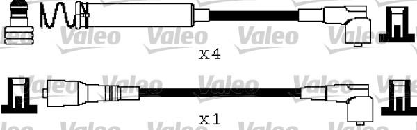 Valeo 346665 - Augstsprieguma vadu komplekts autodraugiem.lv