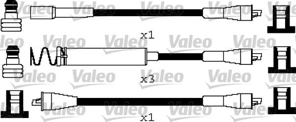 Valeo 346661 - Augstsprieguma vadu komplekts autodraugiem.lv