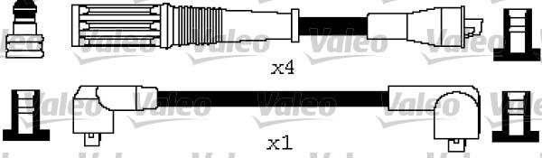 Valeo 346610 - Augstsprieguma vadu komplekts autodraugiem.lv