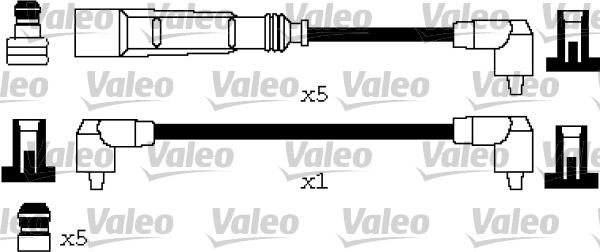 Valeo 346622 - Augstsprieguma vadu komplekts autodraugiem.lv