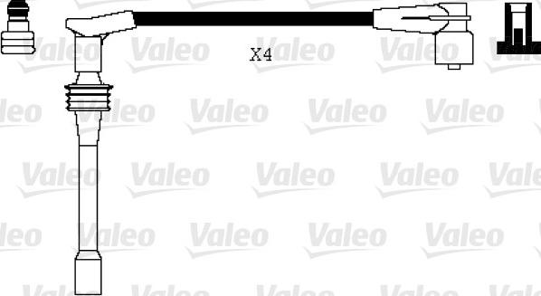 Valeo 346098 - Augstsprieguma vadu komplekts autodraugiem.lv