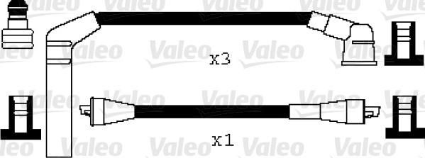 Valeo 346014 - Augstsprieguma vadu komplekts autodraugiem.lv