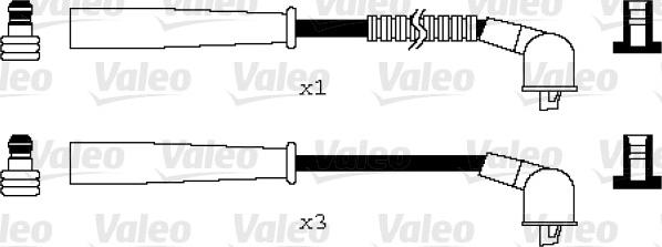 Valeo 346084 - Augstsprieguma vadu komplekts autodraugiem.lv