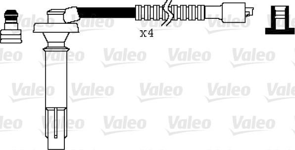 Valeo 346082 - Augstsprieguma vadu komplekts autodraugiem.lv