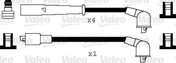 Valeo 346024 - Augstsprieguma vadu komplekts autodraugiem.lv