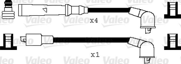 Valeo 346026 - Augstsprieguma vadu komplekts autodraugiem.lv