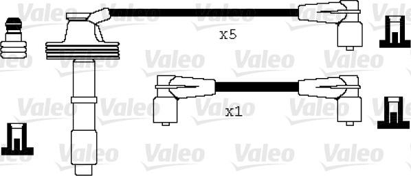 Valeo 346028 - Augstsprieguma vadu komplekts autodraugiem.lv