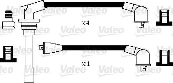 Valeo 346022 - Augstsprieguma vadu komplekts autodraugiem.lv