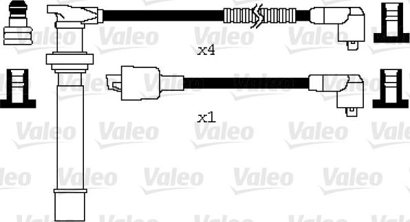 Valeo 346075 - Augstsprieguma vadu komplekts autodraugiem.lv