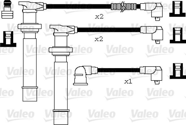 Valeo 346077 - Augstsprieguma vadu komplekts autodraugiem.lv