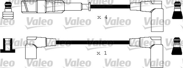 Valeo 346144 - Augstsprieguma vadu komplekts autodraugiem.lv