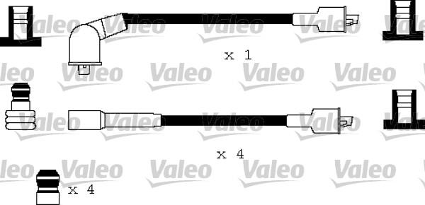 Valeo 346158 - Augstsprieguma vadu komplekts autodraugiem.lv