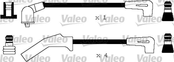 Valeo 346153 - Augstsprieguma vadu komplekts autodraugiem.lv